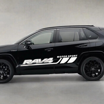 适用于丰田荣放rav4车贴拉花适2020款新丰田rav4荣放