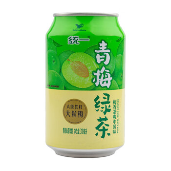 统一鲜橙多橙汁金橘柠檬青梅绿茶蜜桃汁易拉罐饮料310ml*24罐整箱