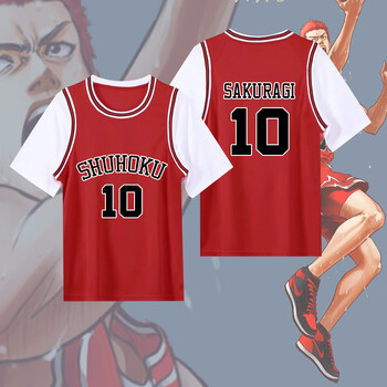 乔丹灌篮高手球衣定制11号流川枫10号樱木花道球衣学生儿童复古篮