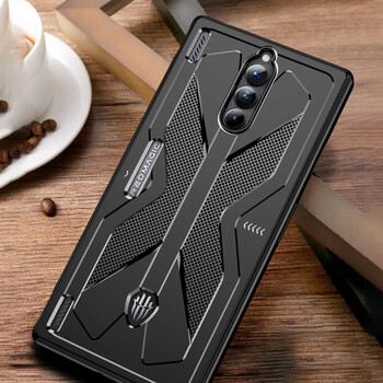 努比亚手机壳保护套电竞游戏全包防摔散热男黑色电竞手感壳单壳红魔8