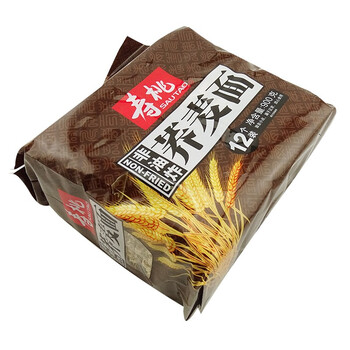 寿桃牌 好面天天煮荞麦面12个装 900gx2 袋装 油炸面 面 煮食面