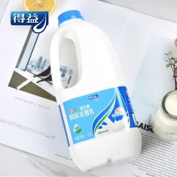 慢津贴得益labs益生菌桶装酸奶11kg桶