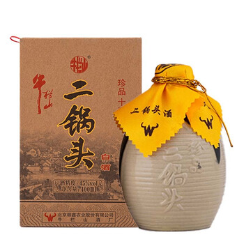 牛栏山 珍品十五 二锅头 清香型白酒 45度400ml*1 单瓶装