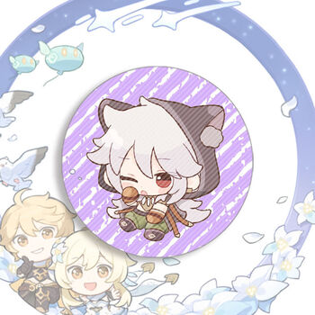 雷泽 原神(q萌)徽章58mm