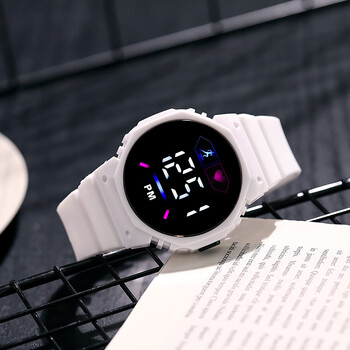 儿童手表非智能防水男生独角兽电子表韩版简约中小学生多功能夜光闹钟