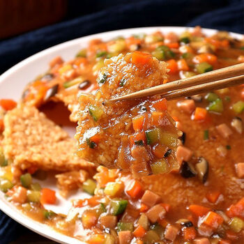 宣城锅巴酒席大圆农家锅巴安徽特产大米饼圆形大锅巴酒店饭店 10片