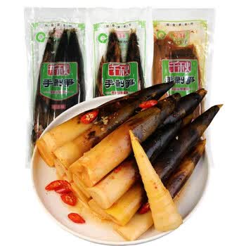 千秋食品(qianqiu)手剥笋 网红手撕脆笋独立包装开袋即食宿舍追剧休闲