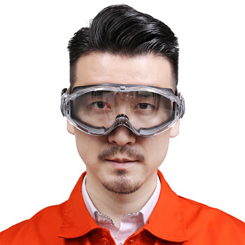 适用劳保护目镜全封闭防冲击防尘防飞沫防飞溅防风沙骑行风镜打磨眼镜