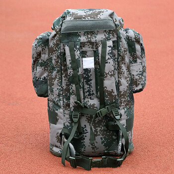 迷彩80升 01b寒区通用单兵生活携行具防水迷彩训练75l南京七禾背囊 林