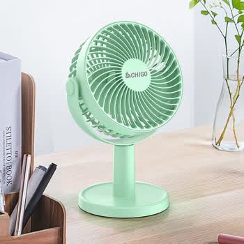 志高chigo充电usb小风扇小电扇电风扇小型台式桌面办公室学生宿舍床头