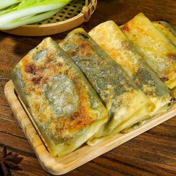i香煎韭菜盒子半成品130g 传统营养早餐韭菜鸡蛋盒 韭菜盒1袋