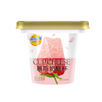 妙可蓝多慕斯奶酪杯 0.065kg 草莓味1杯