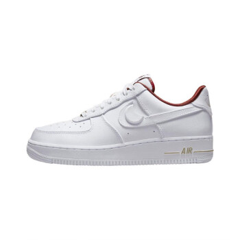 耐克nike女鞋airforce1白色金幣af1空軍一號男鞋休閒板鞋dv7584dv