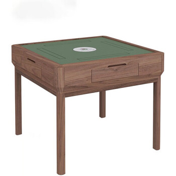 岩立麻将机全自动家用新中式实木麻将桌椅全自动电动家用麻将台会所酒