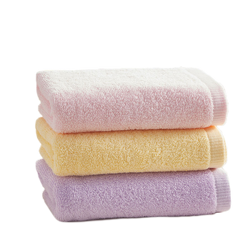 山东孚日毛巾 洁玉山东孚日旗下马卡龙色柔加厚吸水家用洗脸毛巾6条