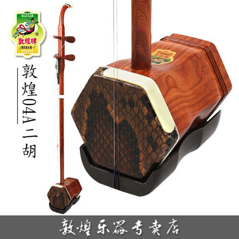 敦煌牌二胡初学演奏系列二胡演奏上海民族乐器一厂04a红檀木二胡