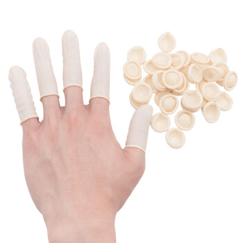 盖歇茂（GXM）手指套无尘防滑乳胶手指头套约500克约800个