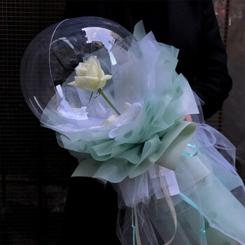 蔷薇恋鲜花太空玫瑰波波球玫瑰花束太空波波气球玫瑰花束全国同城花店小王子的玫瑰花鲜花速递送女友广州小王子的玫瑰花 白玫瑰 图片价格品牌报价 京东