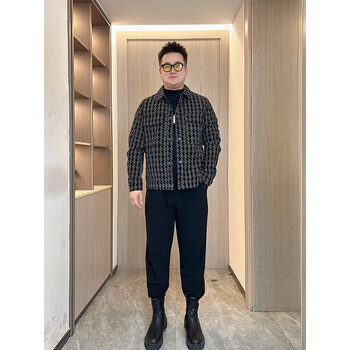秋冬季微胖男生帅气显瘦穿搭皮衣夹克外套男士帅气轻熟风搭配休闲