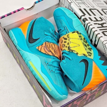 kyrie欧文6代南海岸涂鸦圣甲虫实战透气垫篮球鞋男大童鞋欧文6代清爽