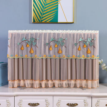 boussac电视防尘罩超薄电视机防尘套开机不取电视罩布台式挂式电视罩