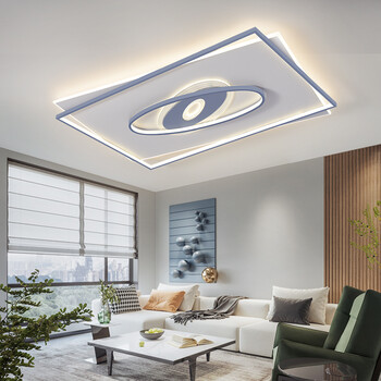 明奢客厅灯现代简约大厅灯led吸顶灯北欧智能灯具套餐三室两厅时尚