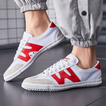 回力网球鞋低帮平底帆布鞋耐磨防滑室内室外训练比赛男女运动球鞋 wv