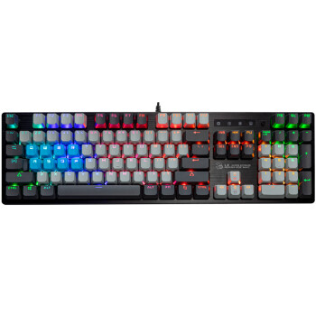 双飞燕（A4TECH）B770R空军  血手幽灵机械键盘 有线键盘 游戏键盘 全光轴 全尺寸 RGB 背光键盘 光轴