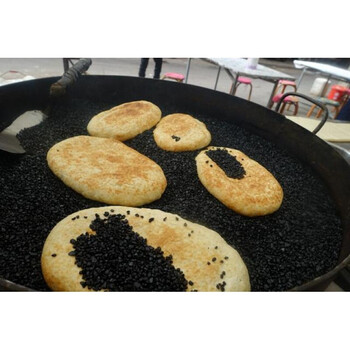 1000g灵宝石子馍特色特产烧饼五谷杂粮纯面食10个装