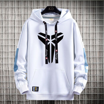 腾讯体育春秋季球衣湖人总卫衣30号衣服篮球外套男白色科比2xl17570kg