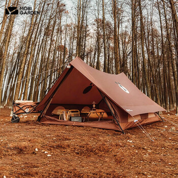 牧高笛(mobigarden)line friends合作款 户外露营屋脊帐篷纪元150