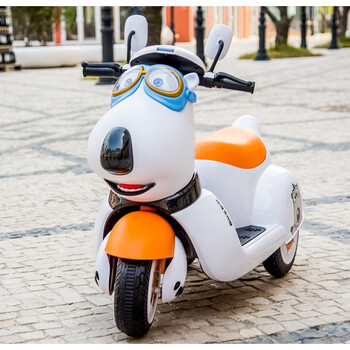 电动摩托车三轮车男女孩宝宝电瓶车小孩充电遥控玩具车可坐人大卫贝肯
