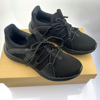 盾郎专职消防员夏19作训鞋体能训练鞋网面黑色训练鞋火焰蓝备勤跑鞋男