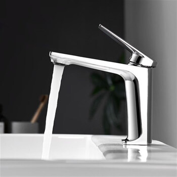 汉斯格雅hansgrohe酒店全铜枪灰色水龙头卫生间浴室柜洗脸面盆冷热水