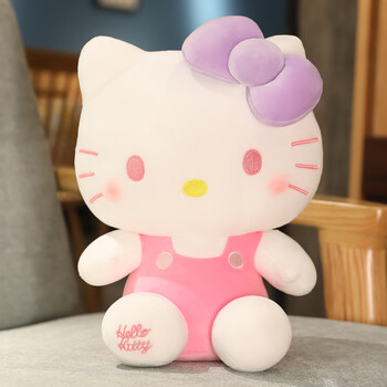 绿野客hello kitty玩偶会呼吸hello kitty公仔凯蒂猫咪哈喽kt布娃娃