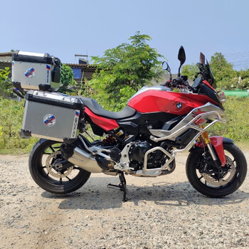 22-23年款宝马f900xr三箱尾箱边箱不锈钢护杠全车改装配件无损安装 32