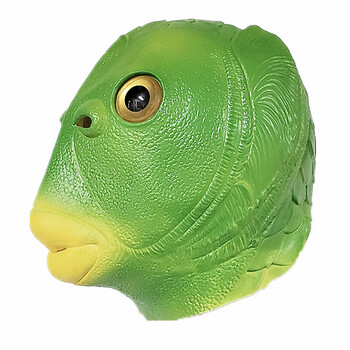 鱼头面具(乳胶皮)【图片 价格 品牌 报价】-京东