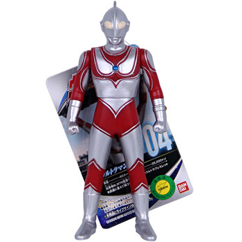 万代奥特曼日版软胶500系列高约14cm耐摔易携带儿童玩具杰克奥特曼04