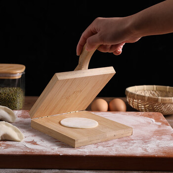 巴圣 包包子的专用工具实木饺子皮神器饺子皮板饺皮模具压皮板包饺子