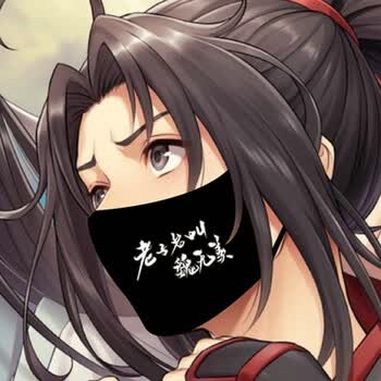 动漫彩色口罩初音未来明日方舟动漫口罩含滤片冬季防风保暖口罩东京喰