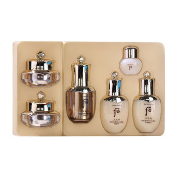 后(the history of whoo) 韩国whoo后天气丹花献3件套小样6套盒保湿