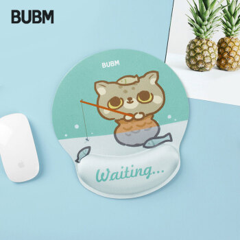 全网最低价!BUBM记忆棉鼠标垫护腕垫KTSBD-C小猫钓鱼价格走势及相关品牌选项推荐