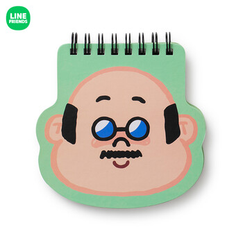 linefriends布朗熊迷你线圈本手册卡通可爱记事簿办公文具用品部长