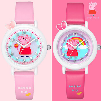 贝木惠beimuhui儿童手表3岁宝宝小猪佩奇小孩幼儿电子玩具手表女孩