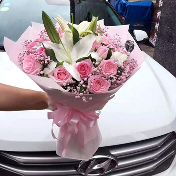 满味园鲜花速递香水百合花向日葵康乃馨生日花束礼盒探望送老师领导女友长辈全国同城北京上海深圳武汉花店19朵粉玫瑰2只多头百合花束 图片价格品牌报价 京东 满味园鲜花速递香水百合花向日葵康乃馨生日花束礼盒探望送老师领导女友长辈全国同城北京上海深圳武汉花店19朵粉玫瑰2只多头百合花束 图片价格品牌报价 京东