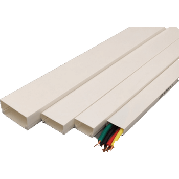 pvc线槽20-100明装方形阻燃布线槽白色走线槽电缆电线保护套管 50*