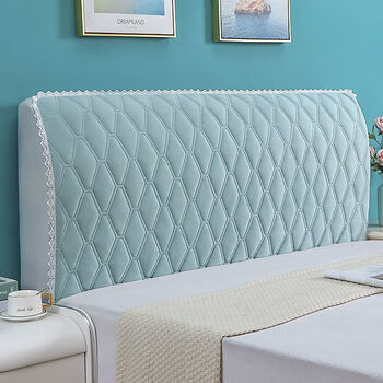 花仟陌2021新款夹棉加厚防撞简约现代床头罩床头套床头靠背床头罩保护