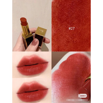 【京选优品】tf口红哑光滋润金管红黑白管04#80#15#16#1x#07# tf细管