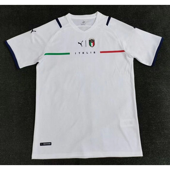 滕讯体育欧冠2122意大利国家队客场白色球衣14号基耶萨17号因莫比莱泰