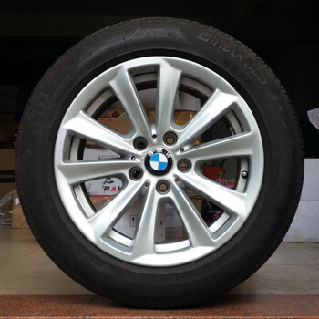 525 530 520 改装 豪华版 原装 17寸原厂轮毂轮胎一个